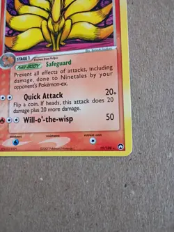 Ninetales Power Keepers Regular Card 19/108 Nm - Image 4