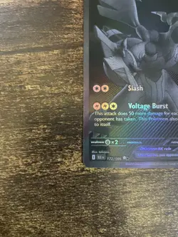 Pokemon Zekrom EX Black Bolt 172/086 BWR English TCG Card Near Mint Condition - Image 3