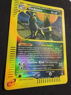 Pokemon Umbreon TCG Aquapolis Reverse Holo Card 41/147 NM💎 - Image 5