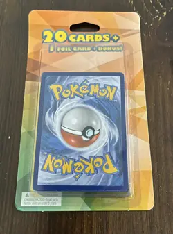 Pokemon 20 cards 1 Foil Card +Bonus! Lot Of 4 mystery pack from manufacturer. - Image 2