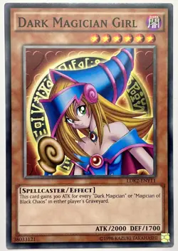 LDK2-ENY11 Dark Magician Girl - Common Unlimited Near Mint YuGiOh Card - Image 1