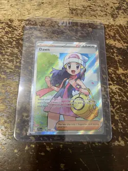 Pokemon Dawn 118/94 Full Art 2025 TCG Phantasmal Flames English Card NM RARE - Image 1