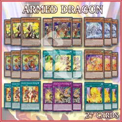 ARMED DRAGON DECK 27 | Blitz Flash Lightning LV10 White Thunder LV3 YuGiOh - Image 2