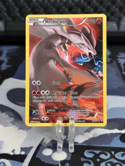 Reshiram XY74 XY Promo Full Art Holo Pokemon Card - LP - Image 1