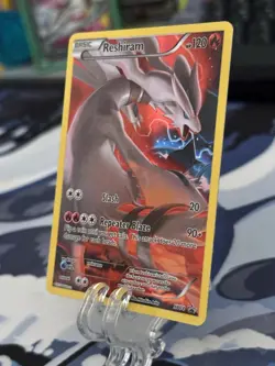 Reshiram XY74 XY Promo Full Art Holo Pokemon Card - LP - Image 3