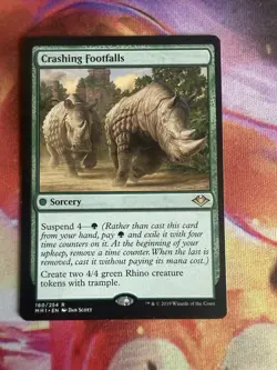 MTG Crashing Footfalls (MH1) Modern Horizons Regular Rare 160/254 - Image 1