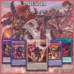 DESPIA DECK 33 | Ad Libitum Aluber Jester Banishment Comedy Proskenion YuGiOh - Image 1