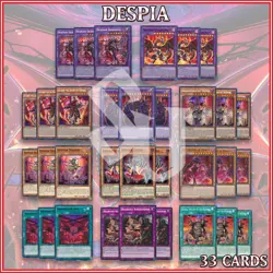 DESPIA DECK 33 | Ad Libitum Aluber Jester Banishment Comedy Proskenion YuGiOh - Image 2