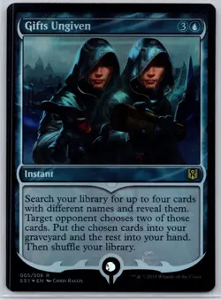 Gifts Ungiven Foil R Signature Spellbook: Jace 5 NM - Image 1