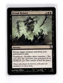 Dread Return Time Spiral MP Moderately Played - Image 1