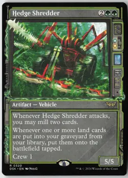 Hedge Shredder (320) - Normal - Duskmourn: House of Horror (DSK) - NM - Image 1