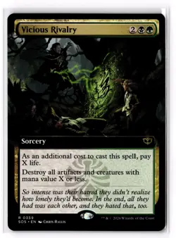 Vicious Rivalry (Extended Art) 359 Secrets of Strixhaven NM - Image 1