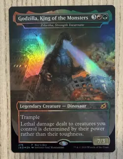 Godzilla, King of the Monsters - Zilortha, Strength Incarnate Buy-A-Box MTG 275 - Image 1