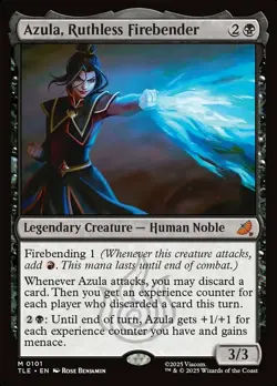 x1 Azula, Ruthless Firebender - Foil M MTG Avatar: The Last Airbender: Eternal M - Image 1