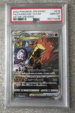 Pokemon Charizard Vstar SAR Japanese Vstar Universe 212/172 PSA 10 - Image 1