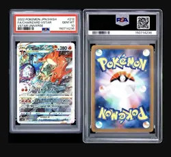 Pokemon Charizard Vstar SAR Japanese Vstar Universe 212/172 PSA 10 - Image 5