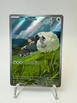 2025 Pokemon Journey Together Hop's Wooloo 170/159 - Image 1