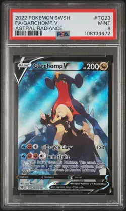 PSA 9 Garchomp V TG23/TG30 Astral Radiance Pokemon MINT Trainer Gallery TCG - Image 1