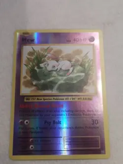Pokemon TCG Mew 53/108 Reverse Holo Rare XY Evolutions - Image 1