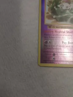 Pokemon TCG Mew 53/108 Reverse Holo Rare XY Evolutions - Image 2