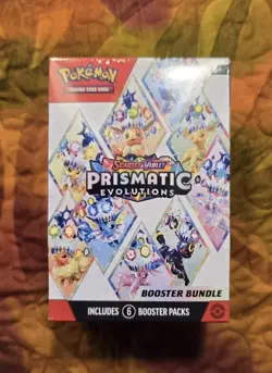 Pokemon TCG Prismatic Evolutions Booster Bundle - 6 Packs (English) God PackU - Image 1