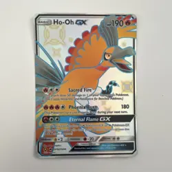 Pokemon Ho-Oh GX SV50/SV94 Hidden Fates Shiny Vault Shiny Holo Rare - Image 1