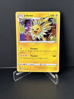 Pokemon TCG Sword & Shield Battle Styles Jolteon SWSH094 Promo Holo - Image 1