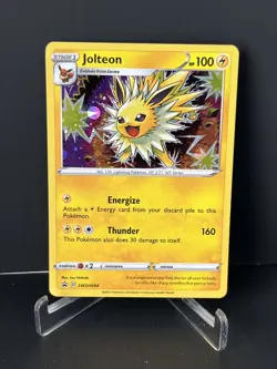 Pokemon TCG Sword & Shield Battle Styles Jolteon SWSH094 Promo Holo - Image 2
