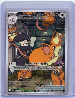 Pokemon Team Rockets Rattikarl 202/182 Ewige Rivalen Deutsch Near Mint - Image 1
