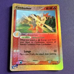 Pokemon TCG Combusken 28/109 EX Ruby & Sapphire 2003 Reverse Holo LP/MP - Image 1
