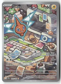 Rotom 197/182 Illustration Rare Destined Rivals Pokemon Near Mint - Image 1