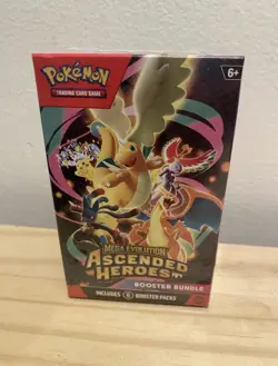 Pokemon TCG Ascended Heroes Booster Bundle Box, 6 Packs SEALED, ships fast. - Image 1