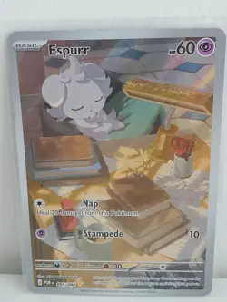 Pokemon TCG Espurr IR Illustration Rare Full Art Perfect Order 095/088 - NM/M - Image 1