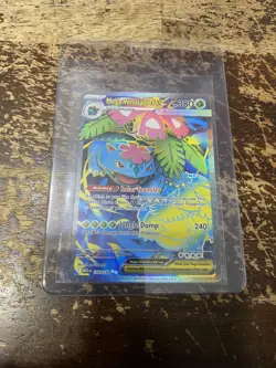 Mega Venusaur Ex 155/132 Me01: Mega Evolution ULTRA RARE HOLO - 2025 Pokemon TCG - Image 1