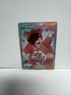 Pokemon Poke Maniac Full Art Trainer Sm-Unified Minds Ultra Rare Holo 236/236 - Image 1