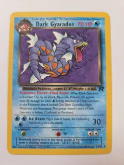 Pokemon TCG Dark Gyarados 25/82 Team Rocket English Nm - Image 1