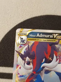 Pokemon Karte Hisui - Admurai Vstar 102/189 Schwert & Schild Set Deutsch NM - Image 4