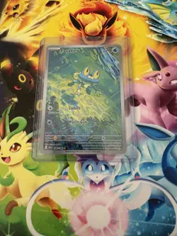Froakie 88/86 Illustration Rare Pokemon Chaos Rising Full Art IR - Image 3