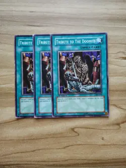 Yu-Gi-Oh - Tribute To The Doomed 3X - Full Playset - Image 1