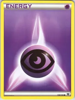 Psychic Energy – Pokemon TCG XY Base Set 136/146 Common LP - Image 1