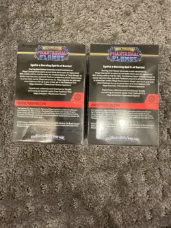 2x Phantasmal Flames Pokemon TCG Booster Bundle New Factory Sealed - Image 2