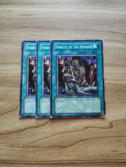 Yu-Gi-Oh - Tribute To The Doomed 3X - Full Playset - Image 1