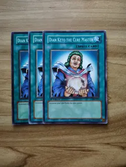 Yu-Gi-Oh! - Dian Keto The Cure Master 3X - Full Playset - Image 1