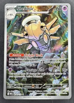 Shedinja Illustration Rare ME01 Mega Evolution 144/132 NM Pokemon TCG Holo - Image 1