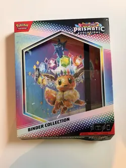 Pokemon Prismatic Evolutions Binder - Binder ONLY! - Image 3