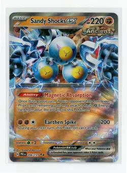 Pokemon TCG Prismatic Evolutions 056/131 Sandy Shocks ex - Image 1