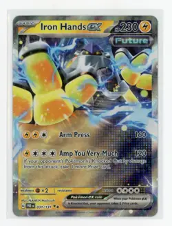Pokemon TCG Prismatic Evolutions 031/131 Iron Hands ex - Image 1
