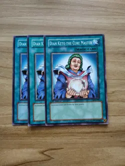 Yu-Gi-Oh! - Dian Keto The Cure Master 3X - Full Playset - Image 1