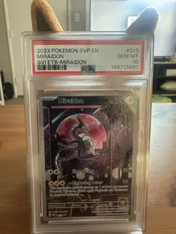 Pokemon TCG Miraidon SVP Psa 10 Promo - Image 1