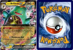 IONO'S BELLIBOLT EX 070/217 DOUBLE RARE ASCENDED HEROES POKEMON NM/M - Image 3